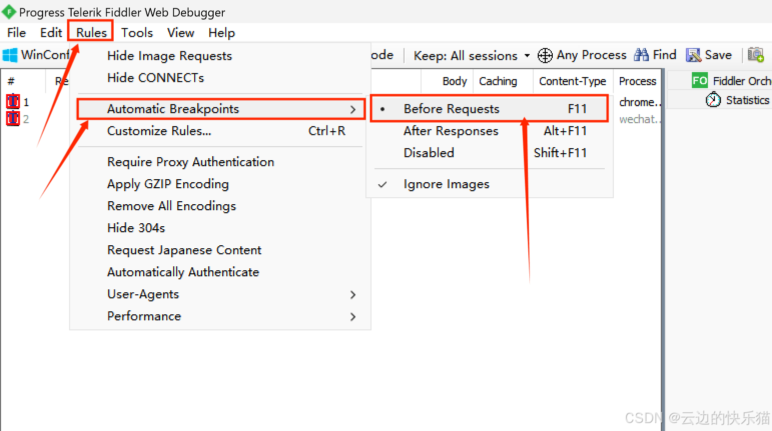 设置请求后拦截